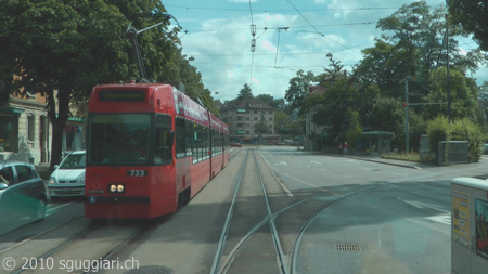 Vista dalla cabina - Bernmobil Be 4/8